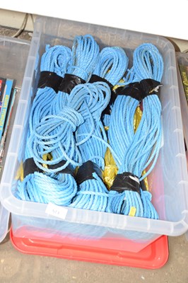 Lot 573 - Quantity of lengths of rope