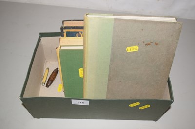 Lot 578 - A box of assorted books to include The...