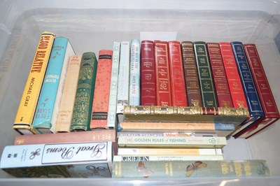 Lot 616 - A box of assorted books