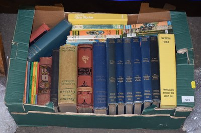 Lot 635 - A box of assorted books
