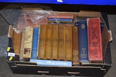 Lot 636 - Box of assorted books