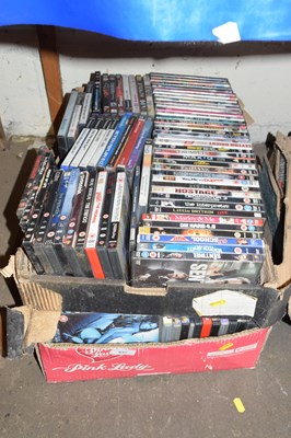 Lot 637 - Two boxes of DVD's