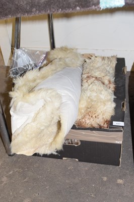 Lot 647 - sheepskin rugs