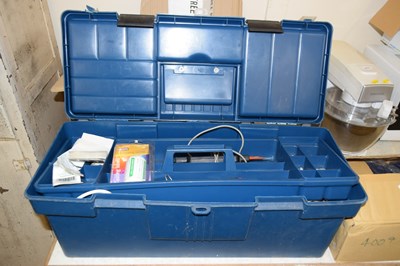 Lot 652 - A toolbox containing various electrical...