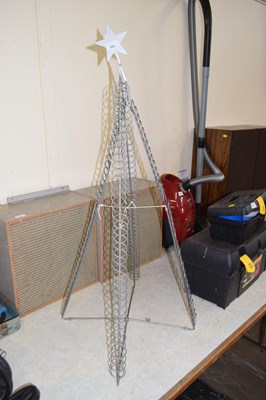 Lot 666 - A metal Christmas stand