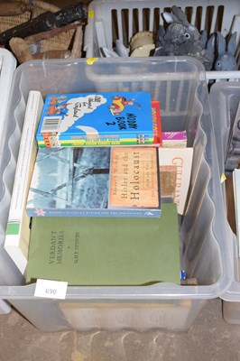 Lot 690 - Box of mixed books