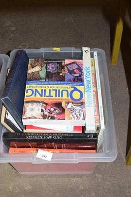 Lot 692 - Box of mixed books