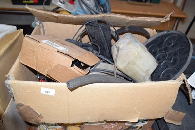 Lot 703 - One box of garage clearance items