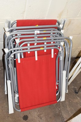 Lot 769 - Four folding garden chairs