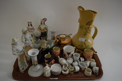 Lot 3 - MIXED LOT VARIOUS MINIATURE TEA WARES,...