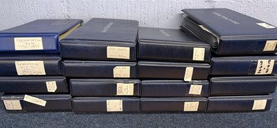 Lot 411 - Isle of Man - 16 albums of presentation packs...