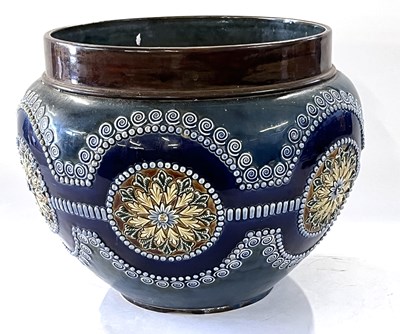 Lot 245 - Royal Doulton Jardiniere early 20th Century
