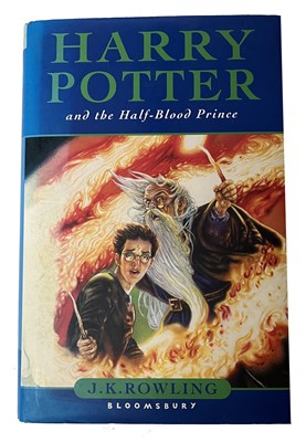 Lot 288 - J K Rowling: Harry Potter and the Half Blood Prince; First Ed w. Typo