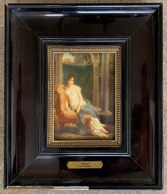 Lot 24 - After Francois Gérard (1770-1837), Portrait of...