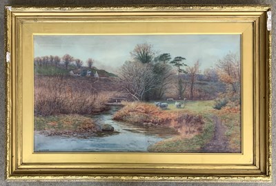 Lot 27 - William Stephenson (1857-1938), Autumnal...