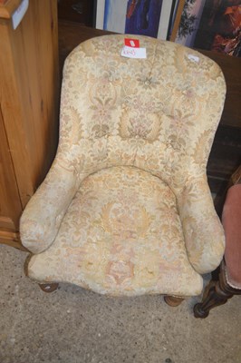 Lot 238 - Button-back upholdatered Nursing Chair