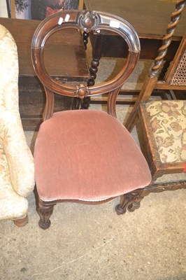 Lot 239 - Victorian mahongany hoop-back Dining Chair