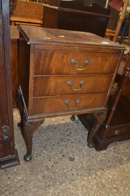 Lot 248 - Small chest on stand