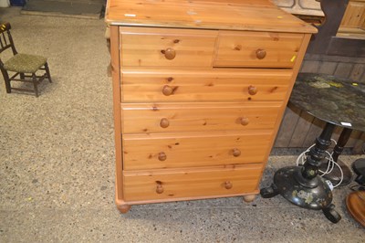 Lot 251 - Modern pine Chest of Drawers