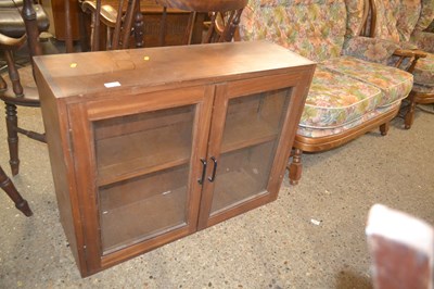 Lot 261 - Glazed oak Wall Cabinet