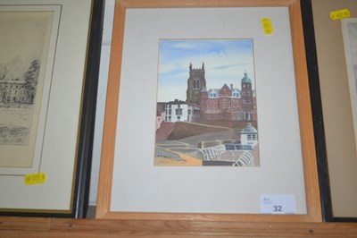 Lot 32 - Waster colour signed Wilson 1991