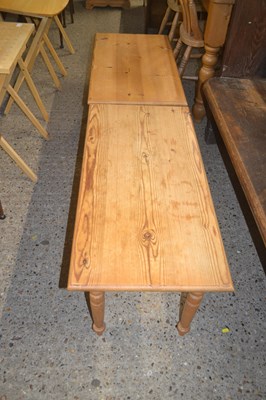 Lot 285 - Two similar modern pine low Tables