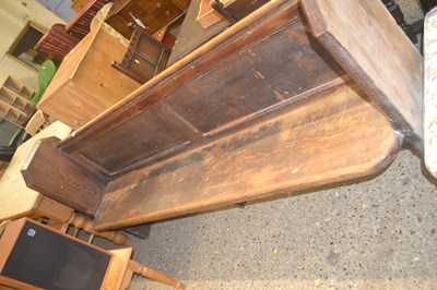 Lot 286 - Vintage oak Pew