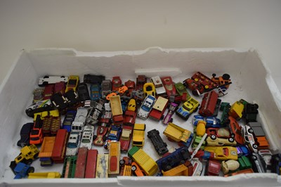 Lot 23 - BOX VARIOUS TOY VEHICLES