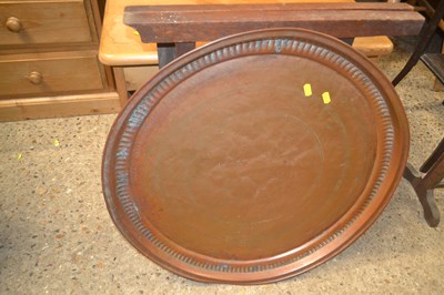 Lot 301 - Benares type Tray and Stand