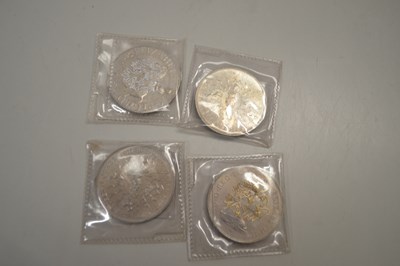 Lot 81 - Group of four comemorative crowns