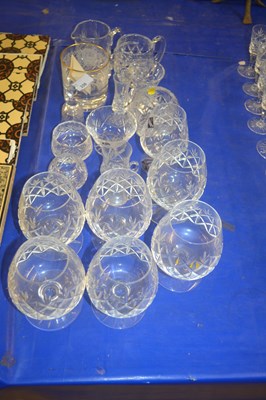 Lot 108 - Qty of drinking glasses
