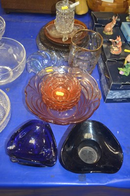 Lot 111 - Qty of glass wares, bowls, jugs etc
