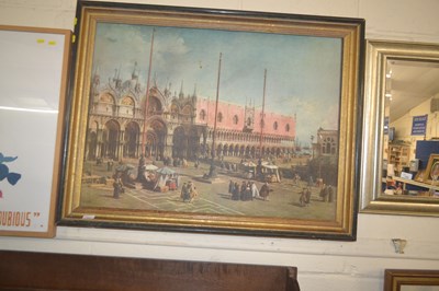Lot 341 - Lge framed print San Marco Venice