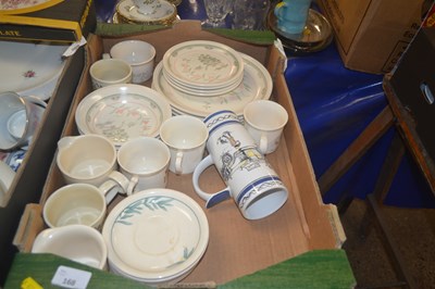 Lot 168 - Box containing qty of ceramic items made by...