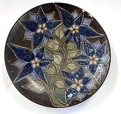 Lot 259 - Large charger indistinctly signed...