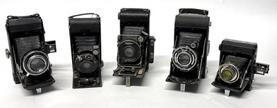 Lot 300 - A group of camera's: to include an Ensign...