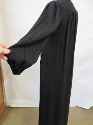 Lot 53 - Ossie Clark for Radley: a black dress with V...