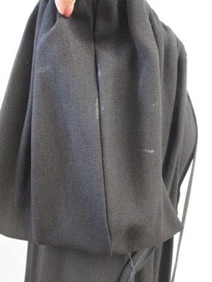 Lot 53 - Ossie Clark for Radley: a black dress with V...