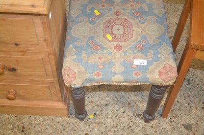 Lot 267 - Upholstered Footstool