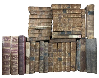 Lot 271 - One Box of antiquarian bindings. 19th and 18th...