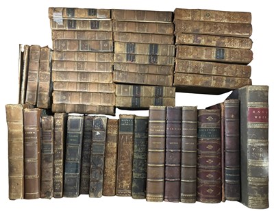 Lot 272 - One Box of antiquarian bindings. 19th and 18th...
