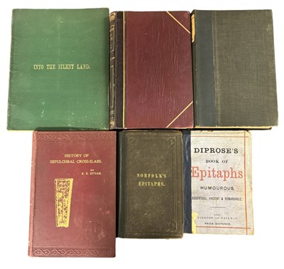 Lot 280 - GRAVESTONES - EPITAPHS. Gleanings in...