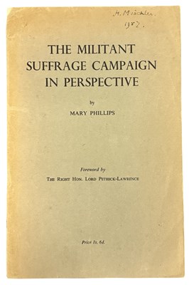 Lot 294 - WOMENS RIGHTS - SUFFRAGE. The Militant...