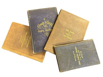 Lot 307 - GRAVEYARD POETRY. An Elegy written in a...