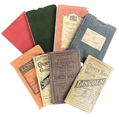 Lot 312 - FOLDING MAPS. Including; LONDON Ordnance...