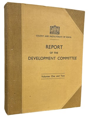 Lot 322 - KENYA. SIR GILBERT RENNIE’S PERSONAL COPIES....