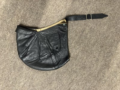 Lot 363 - Circa 1940s, a leather Flying Helmet.
