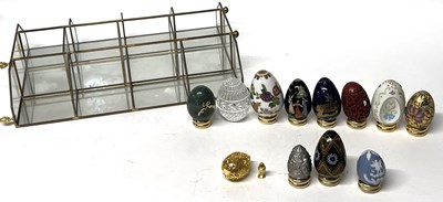 Lot 304 - Display shelf containing a quantity of painted...