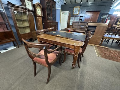 Lot 402 - A set of six early 19th Century mahogany bar...