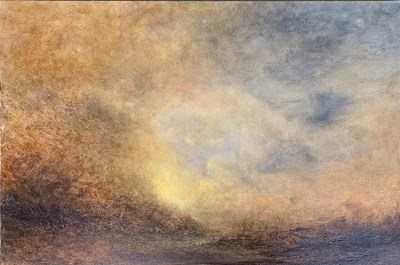 Lot 1 - Nial Adams (b.1969), 'Falling Light', oil on...
